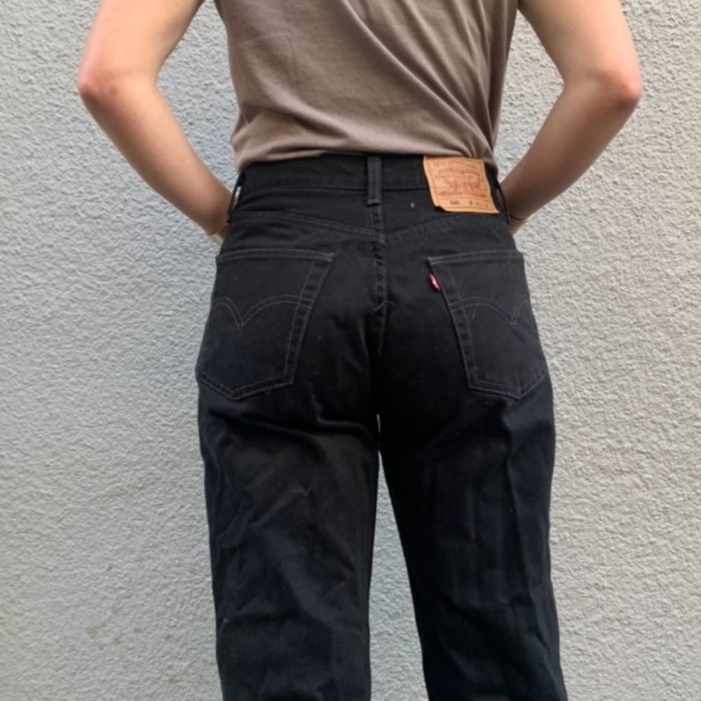 501 Cutoff Levis, Black, 27